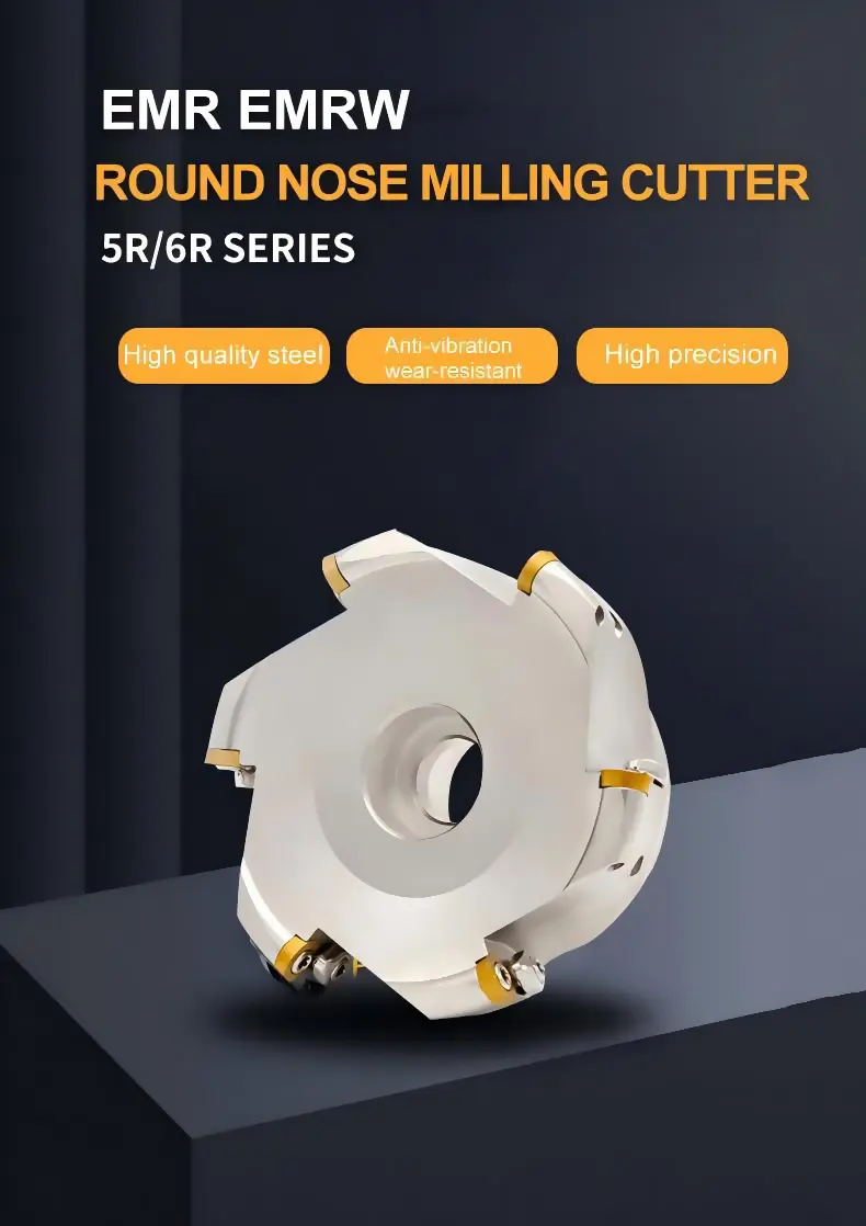 EMR5R indexable face mill cutter