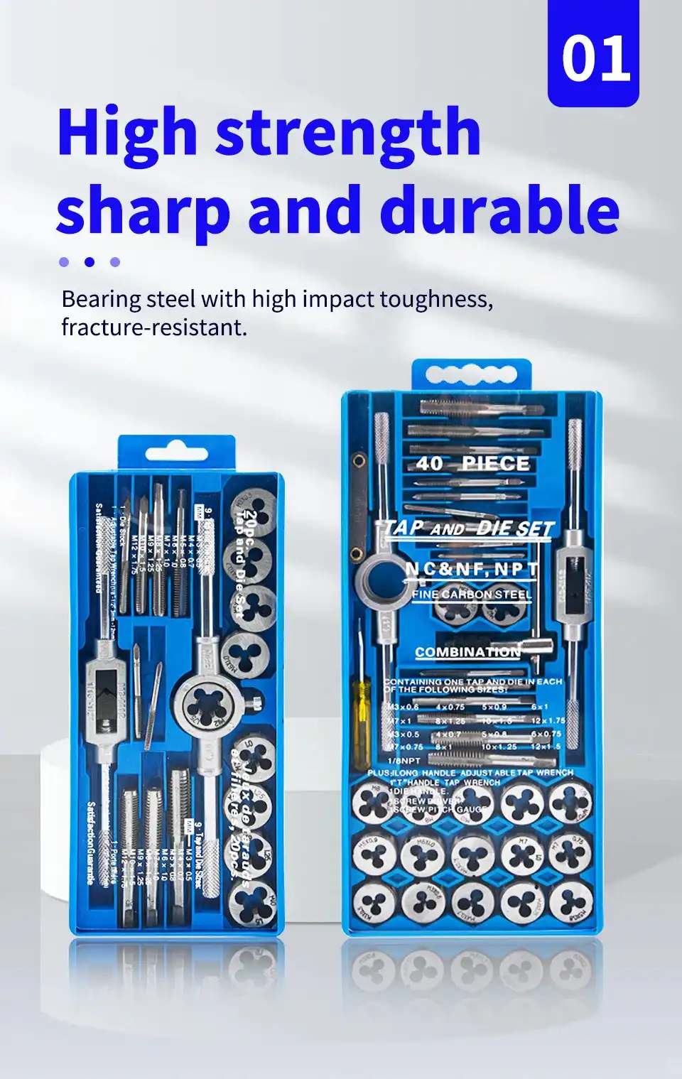 Tap Wrench & Die Set Tap Wrench & Die Set