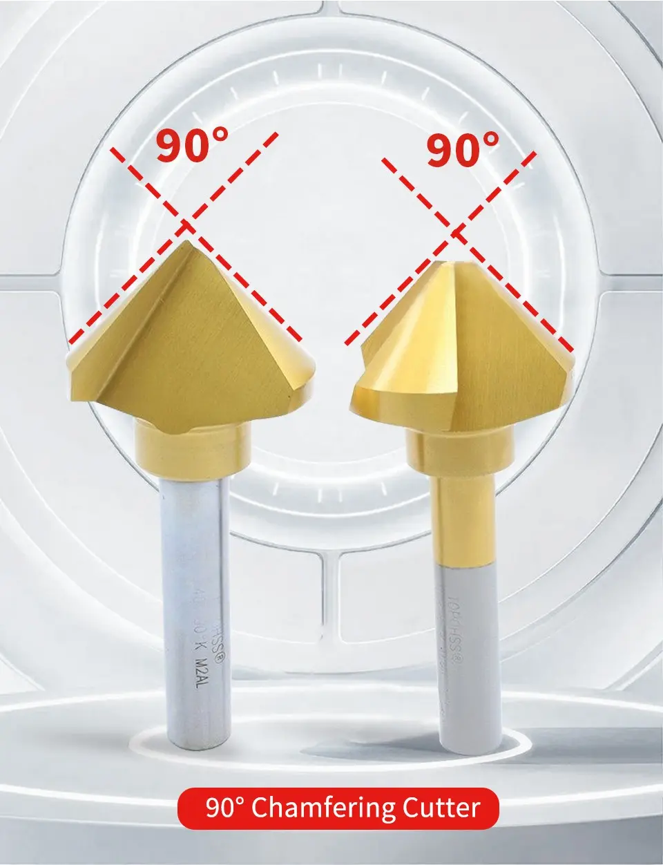Ti-Plated Chamfer Cutter