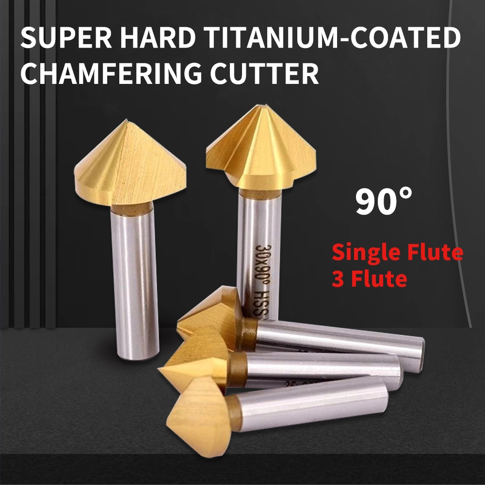 60° Triple-Flute Countersink