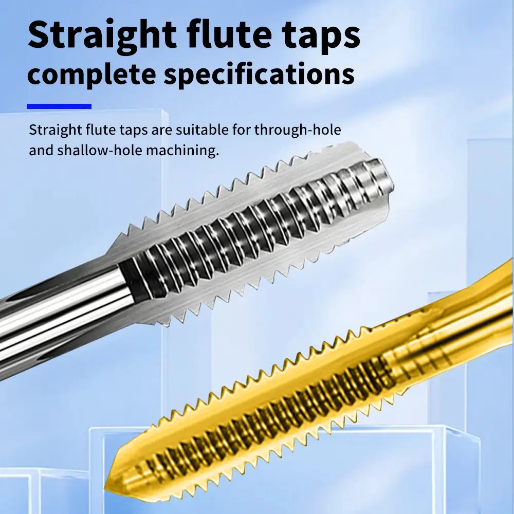 Straight flute taps
