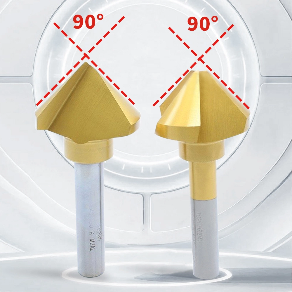 Tin 60° Chamfer Drill