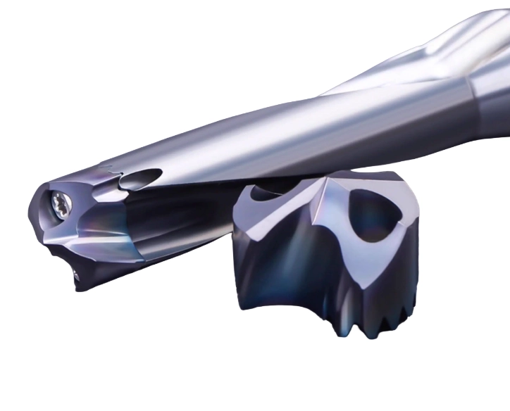 Saber-tooth drill