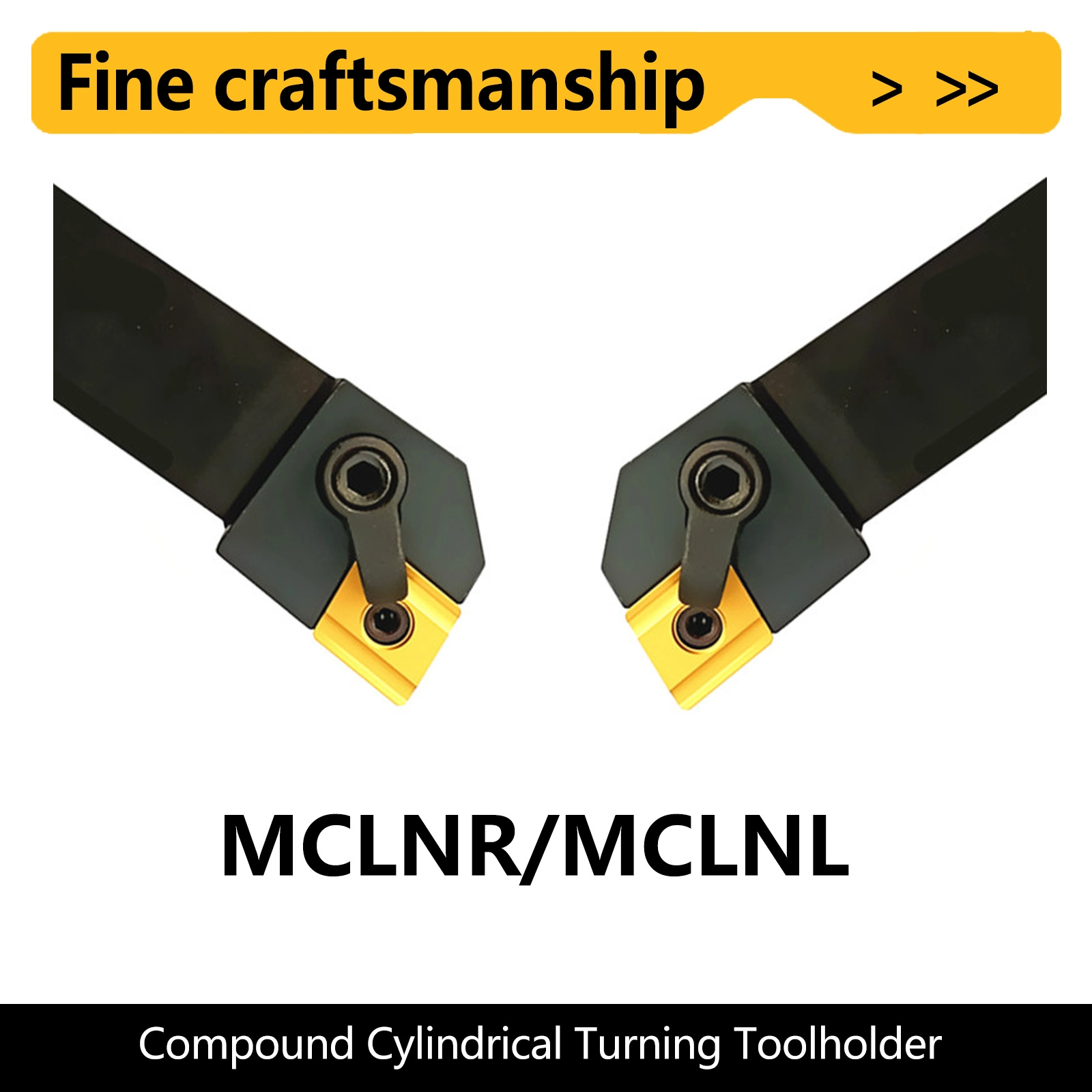 External diamond-shaped tool holder