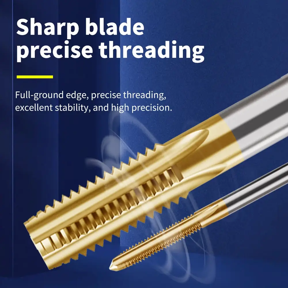 Sharp bladeprecise threading