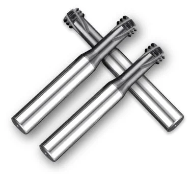 60° Tungsten Carbide Triple-Flute Thread Mill