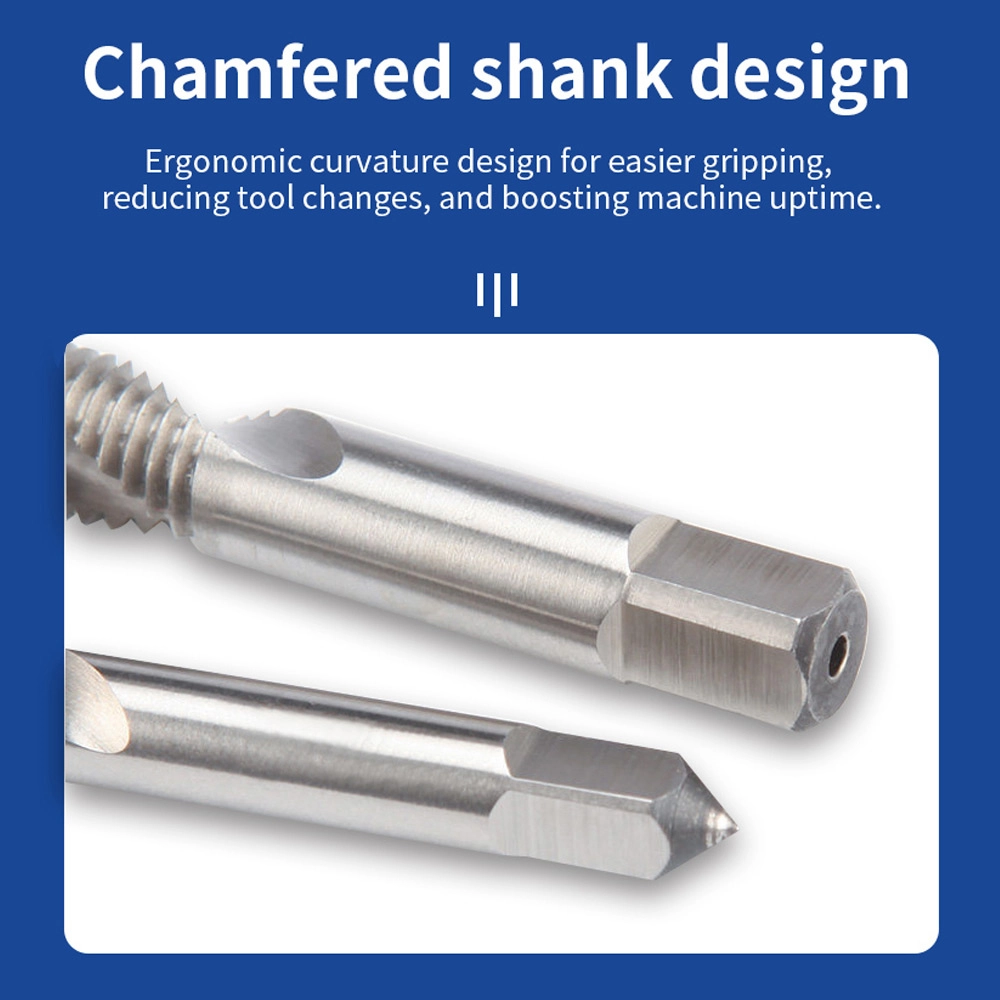 Chamfered shank design
