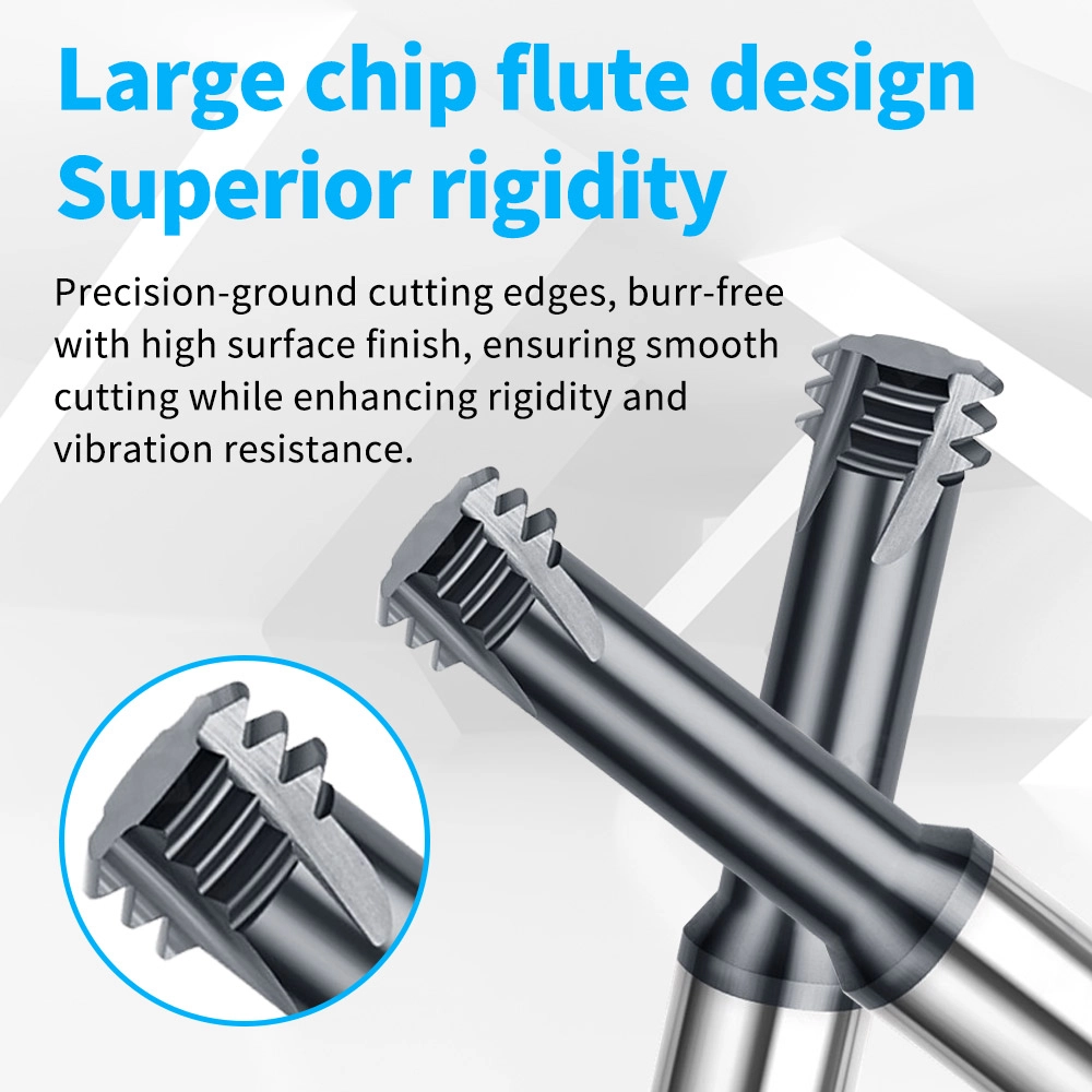 Large chip flute design