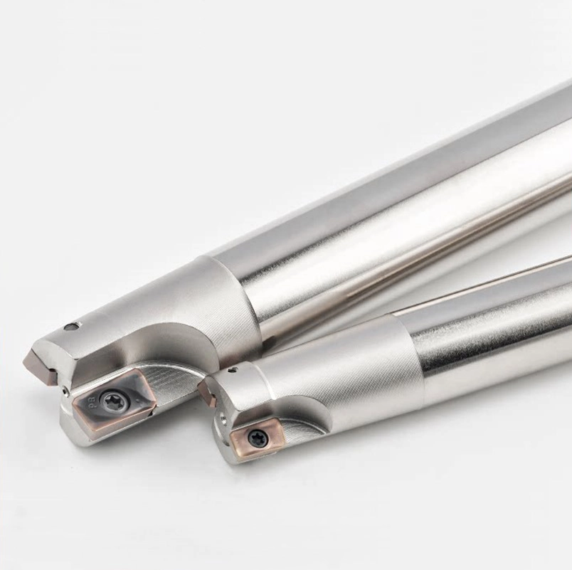 The tool body is meticulously crafted from premium 42CrMo alloy  steel, effectively suppressing tool holder vibration during machining to  protect the machine tool, reduce insert wear,  lower processing costs, and improve efficiency.