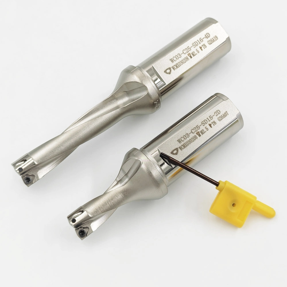 WC Type for Through Holes Advantages: High efficiency / Cost-effective inserts