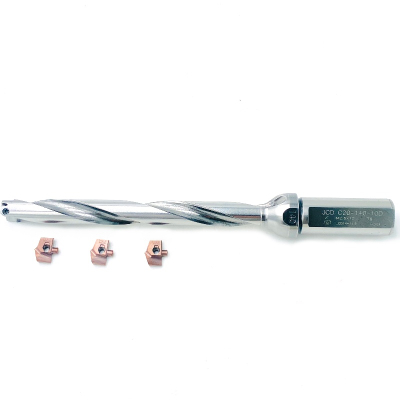 Internal coolant extended shank